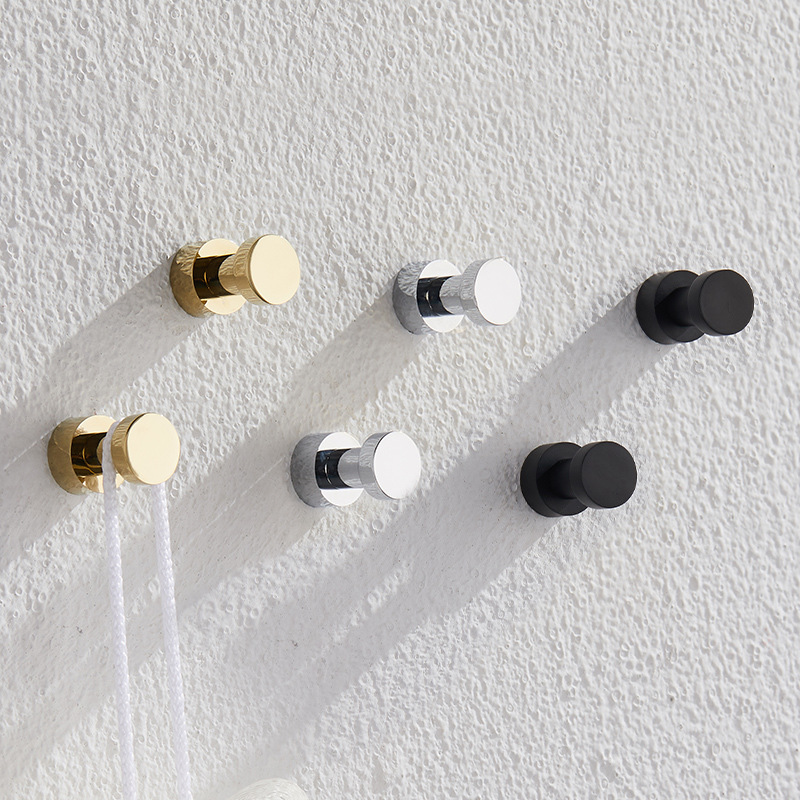 2/3/4/5pcs Brass Robe Hooks Ru - Home Bathroom Essentials 评论和价格