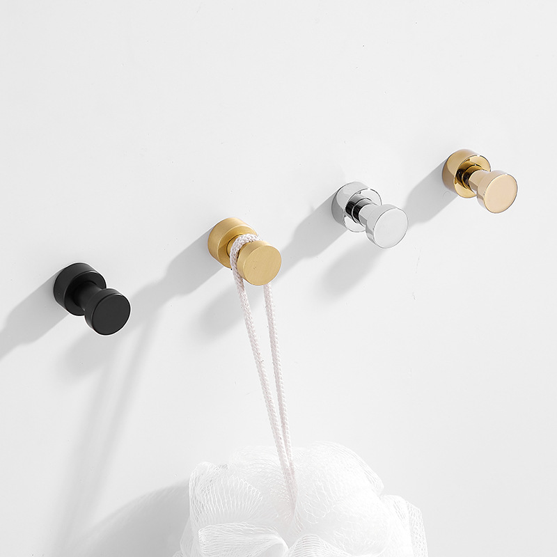 2/3/4/5pcs Brass Robe Hooks Ru - Home Bathroom Essentials 评论和价格