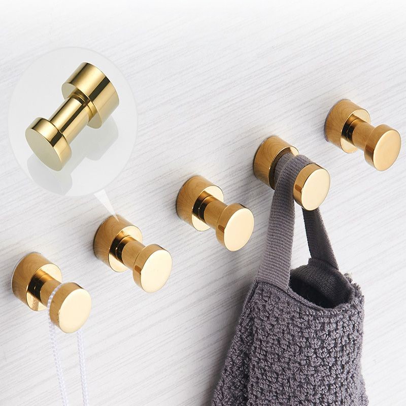 2/3/4/5pcs Brass Robe Hooks Ru - Home Bathroom Essentials 评论和价格