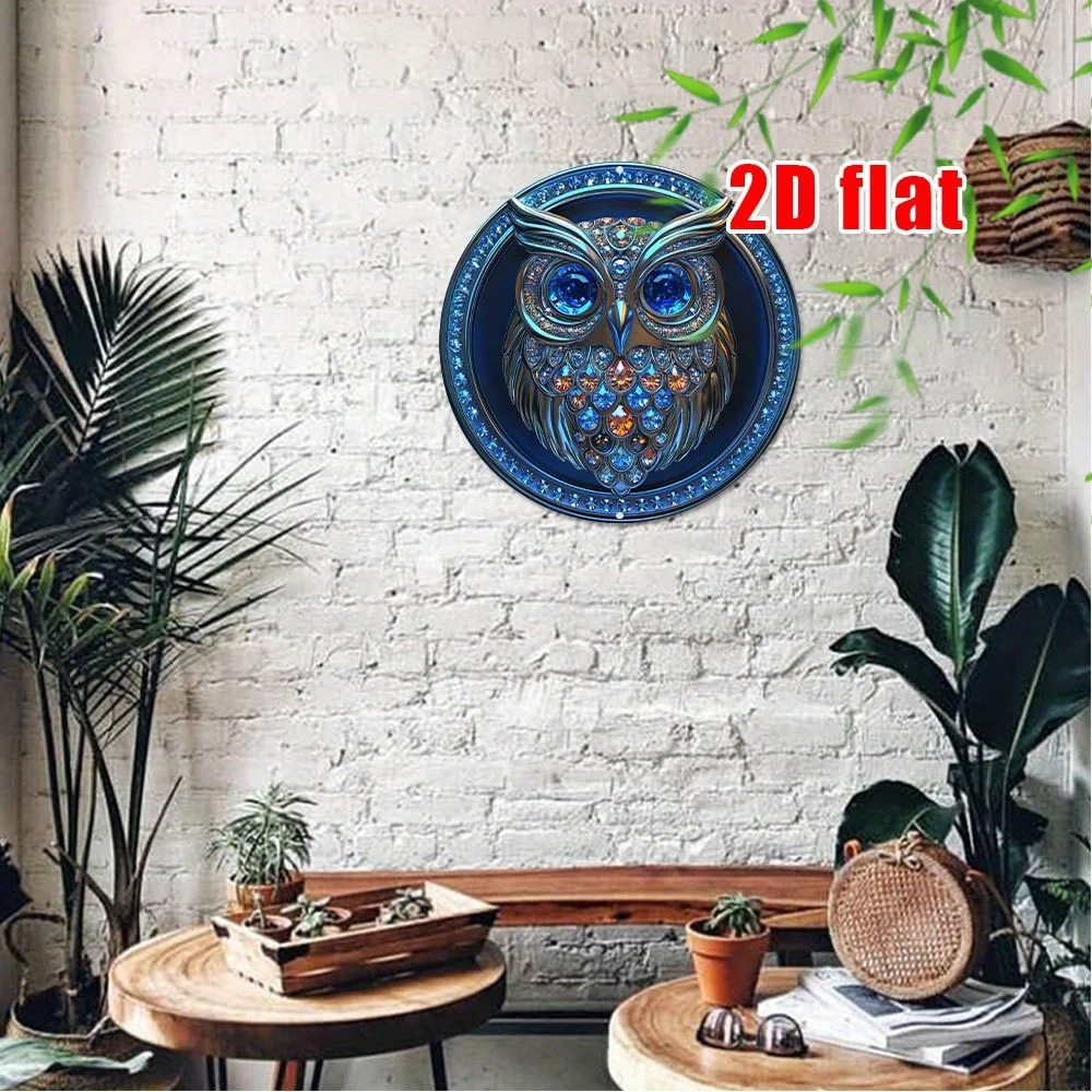 CIFBUY 2D Flat Round Aluminum  - Home Bathroom Wall Art 评论和价格